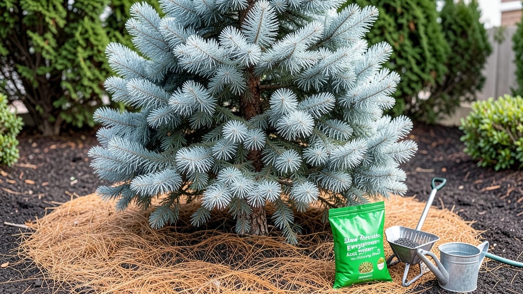 When to Fertilize Blue Spruce: Spring Awakening & Fall Prep for Year-Round Health