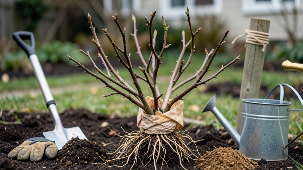 When to Plant Bare Root Roses in Zone 8: Soil Temp Triggers for Zero-Frost Success
