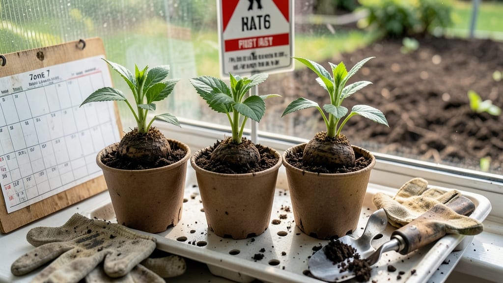 When to Plant Dahlias in Zone 7: Tubers’ Exact Warmth Threshold for Blooms