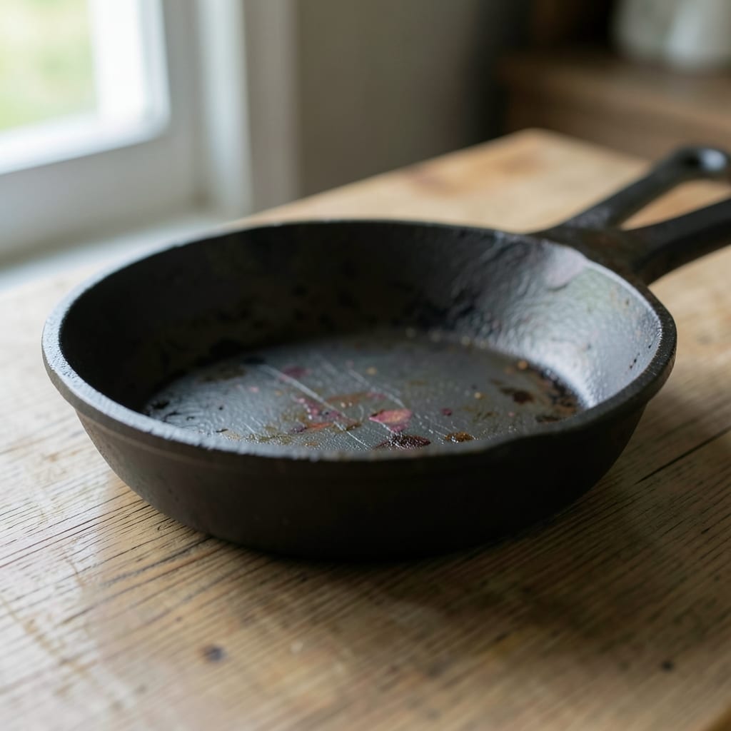 The cast iron skillet