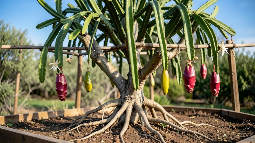 How Tall Does a Dragon Fruit Tree Grow: Space-Saving Varieties for Small Yards