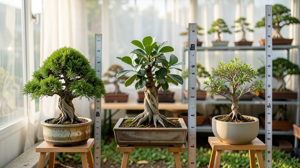 How Tall Can Bonsai Trees Grow: Miniature vs. Maximum Heights by Species