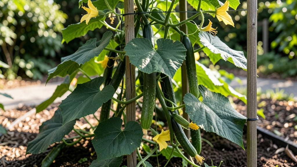 How Tall Can Cucumber Plants Grow: Vining vs Bush Types and Space Needs